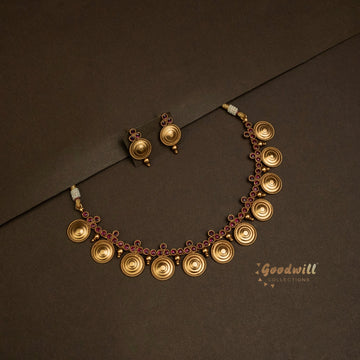 TRADITIONAL NECKLACE SET DESIGN KALA SET 3