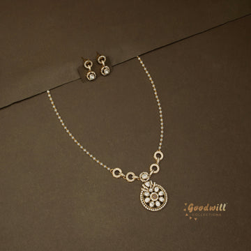 POLKI MINIMAL PENDANT NECKLACE SET 1 RE SHOOT