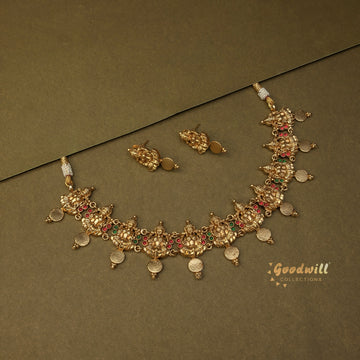 DEVI DROP COLOR NECKLACE SET