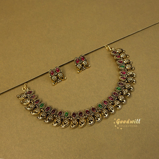 MEHENDI MANGA NECKLACE SET