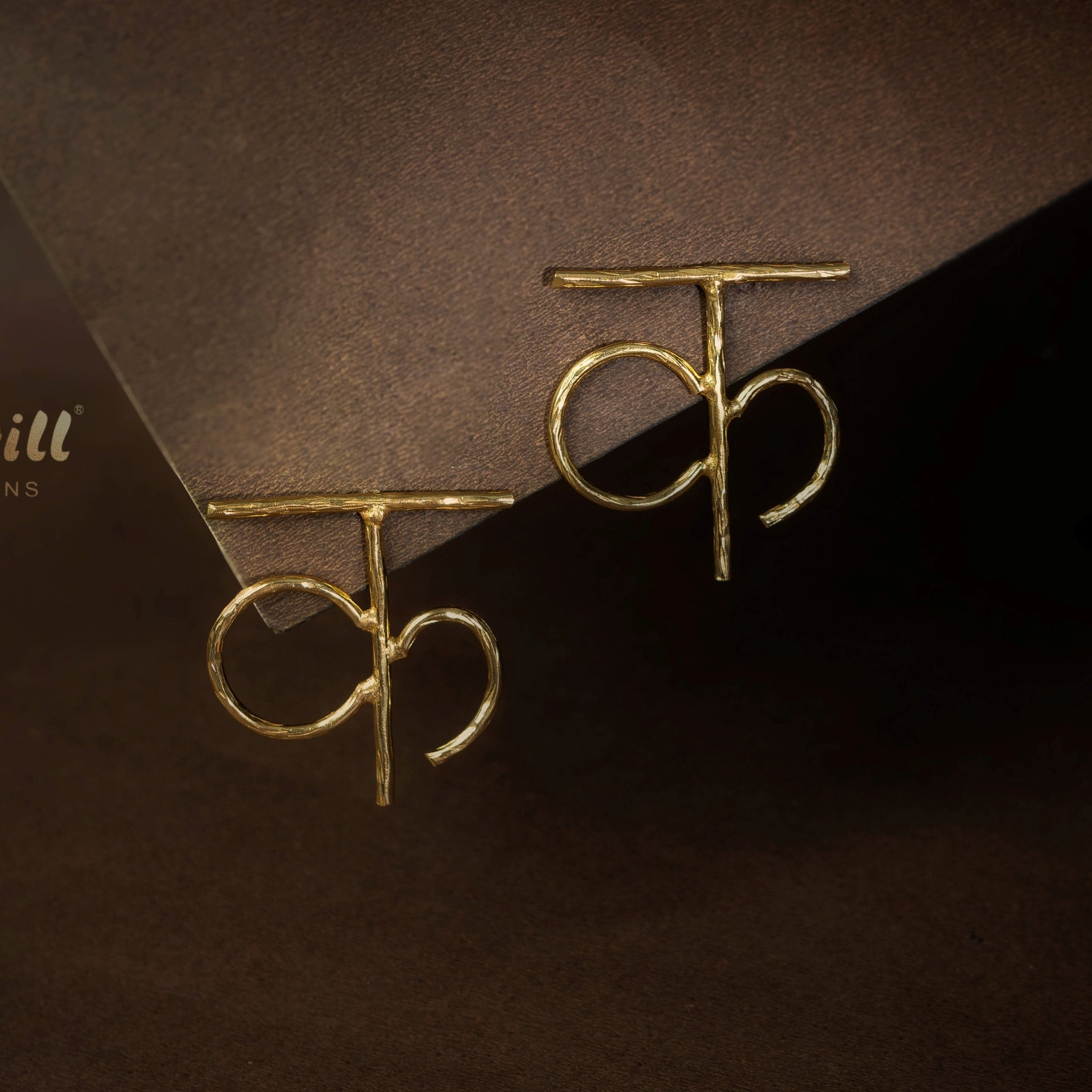 HINDI AKSHARA K EARRINGS